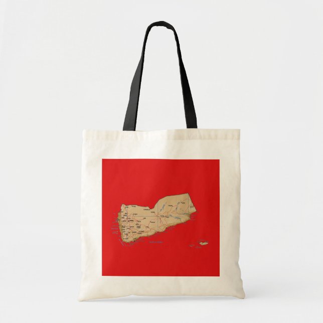 Yemen Map Bag (Front)