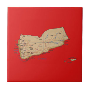 Yemen Map Tile