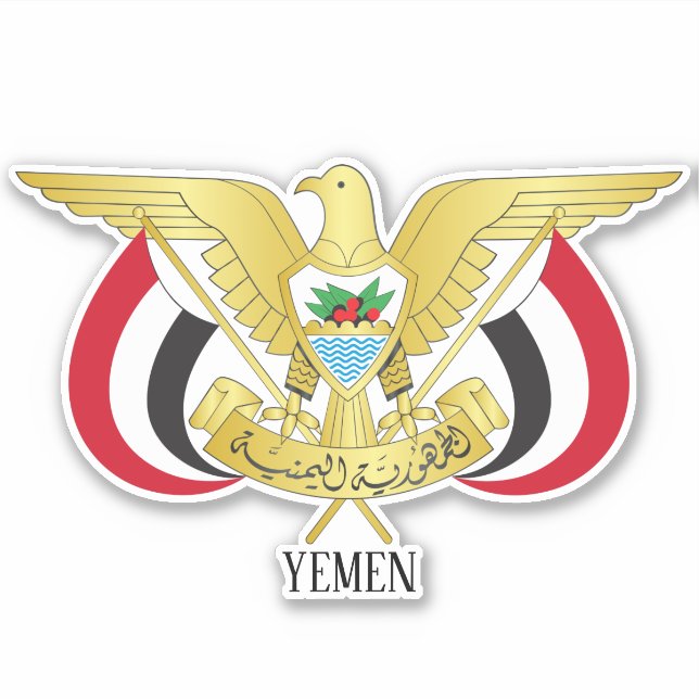 Yemen National Emblem Patriotic (Front)
