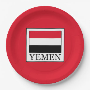 Yemen Paper Plate