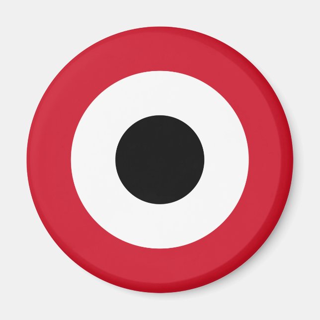 Yemeni Air Force Roundel Magnet (Front)