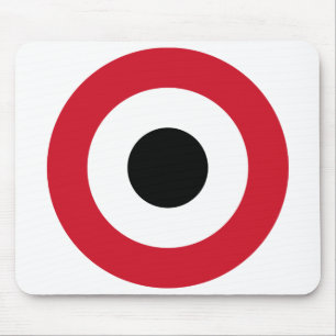 Yemeni Air Force Roundel Mouse Mat