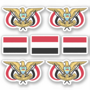 Yemeni national symbols /emblem and flag