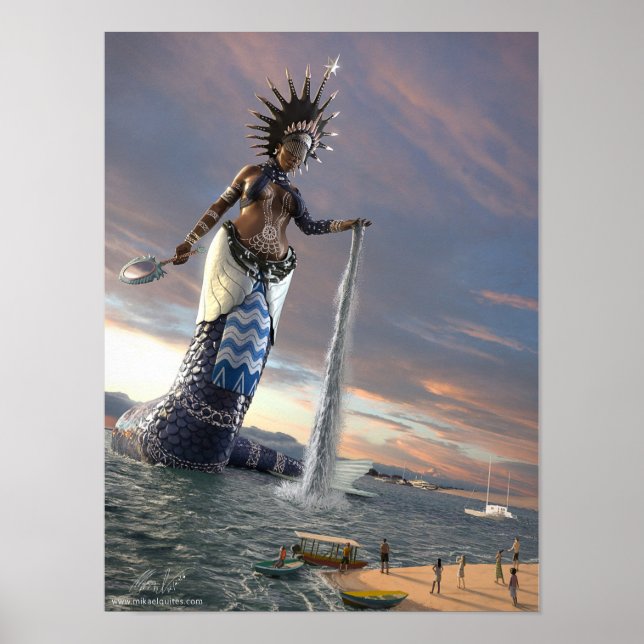 Yemoya/Iemanja Poster (Front)