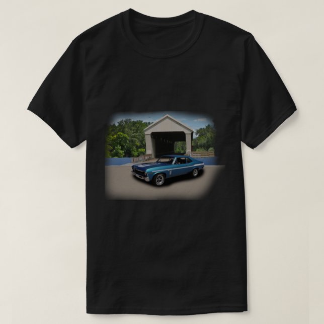 Yenko Nova 1969 Chevy Yenko Nova in our covered br T-Shirt (Design Front)