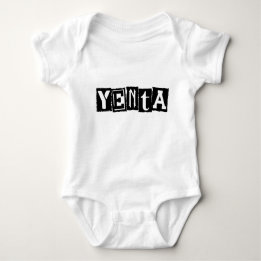 Yenta Yiddish Humour Baby Bodysuit