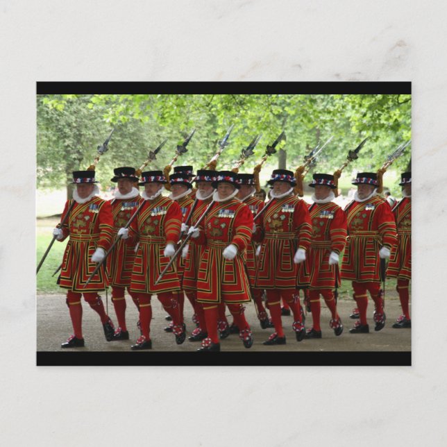 yeoman guard border postcard (Front)
