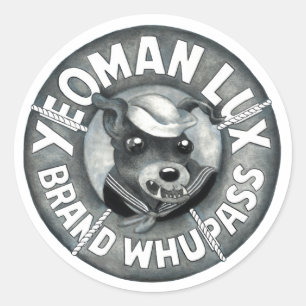 Yeoman Lux  Classic Round Sticker