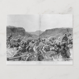 Yeomanry surprised in a drift postcard