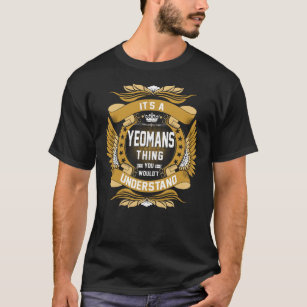 YEOMANS Name, YEOMANS family name crest T-Shirt