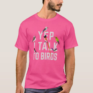 Yep Ialko Birds Funny Bird Lovers Cool Bird Wa fun T-Shirt