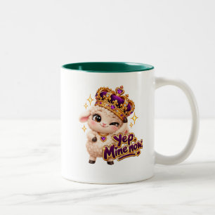 Yep. Mine Now. – Royal Lamb Two-Tone Coffee Mug