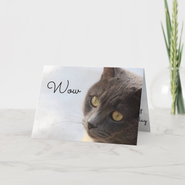 Yep Older Happy Birthday Card (Front)