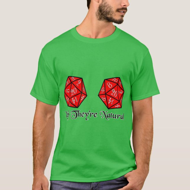 Yep They Are Natural 2 T-Shirt (Front)
