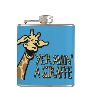Yer 'avin' a giraffe slang cockney humour flask