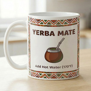 Yerba Mate 170°F Tea Recipe Guide Coffee Mug