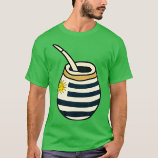 Yerba Mate Uruguayan flag T-Shirt