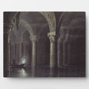 Yere Batan Serai (The Cisterns) Istanbul, engraved Plaque