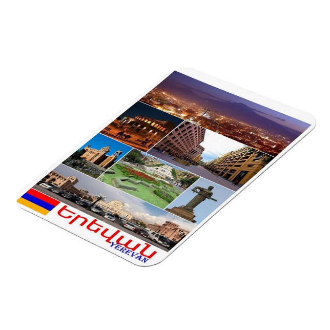 Yerevan - I Love - Magnet (Left Side)