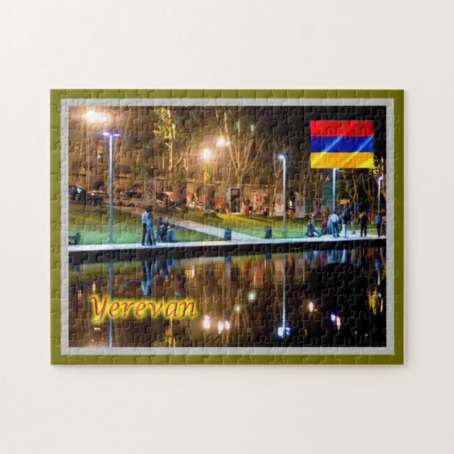Yerevan - Nightlife - Jigsaw Puzzle (Horizontal)
