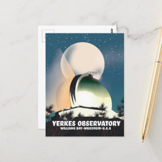 Yerkes Observatory Williams Bay, Wisconsin, U.S.A, Postcard