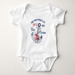 Yes And Amen Christian Bible  2 Corinthians 1:20 Baby Bodysuit