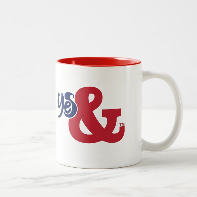 Yes And | Two-Tone Coffee Mug (Right)