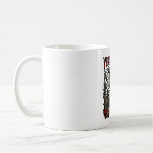 Yes Can Drive Stick Witch Graveyard Halloween_1 Coffee Mug