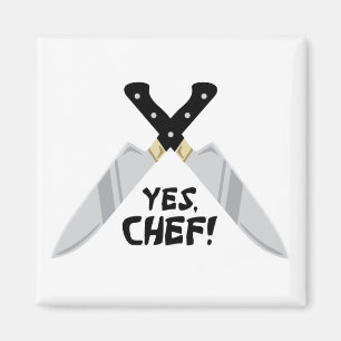 Yes Chef Magnet