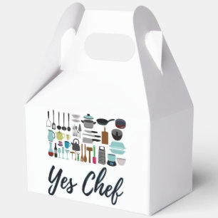 Yes Chef Takeaway Gift Favour Box
