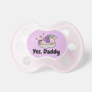 Yes, Daddy Paci Dummy