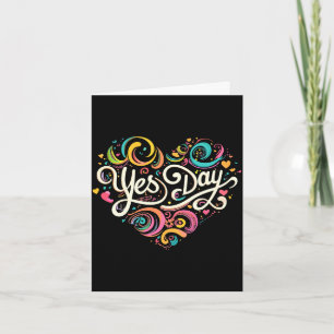 Yes day performance card