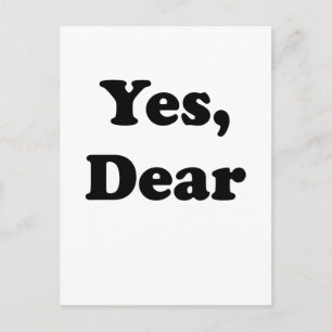Yes Dear Postcard