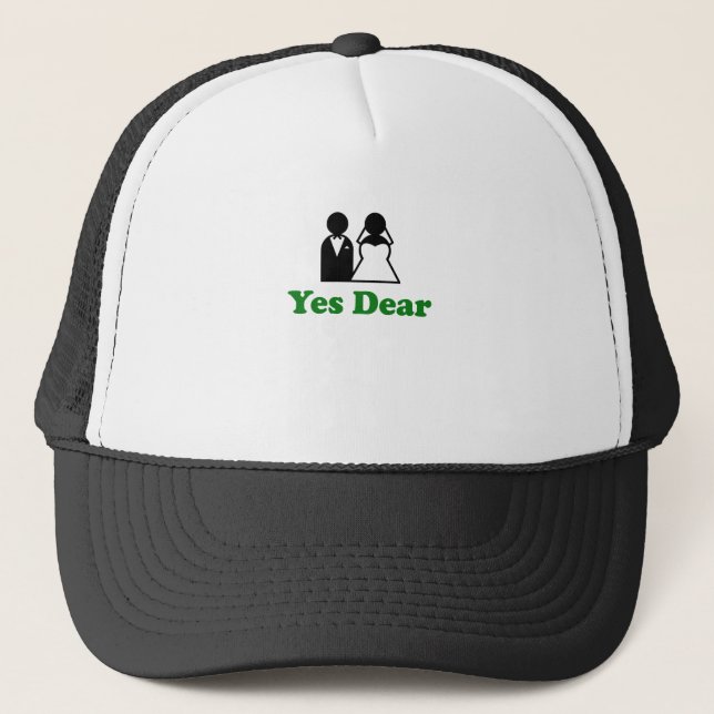 Yes Dear Trucker Hat (Front)