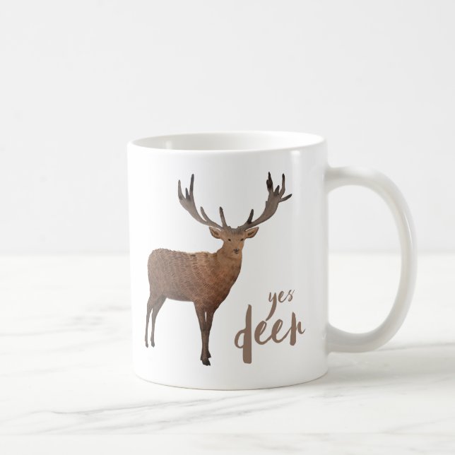 Yes Deer Mug (Right)