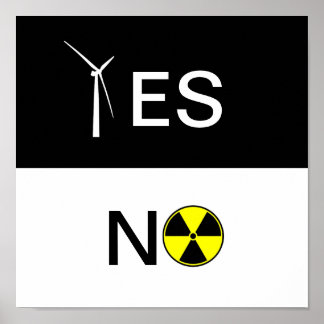 "YES" FOR CLEAN ENERGY POSTER