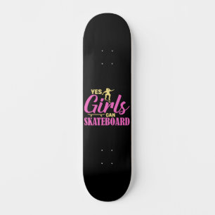 Yes Girls Can Skateboard