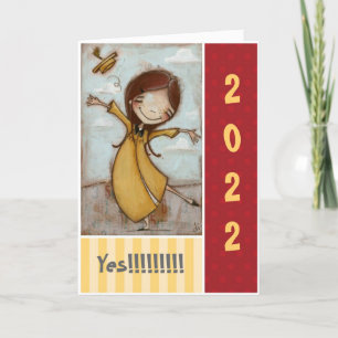 Yes!!!! - Graduation card