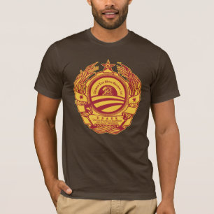Yes He Can! Comrade Obama Spoof Shirt