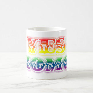 Yes Homo Morphing Mug