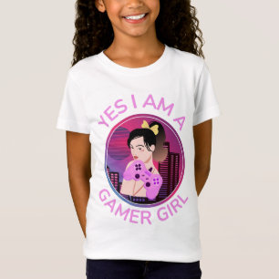 YES I AM A GAMER GIRL T-Shirt