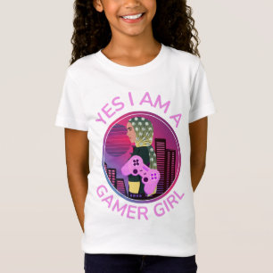 YES I AM A GAMER GIRL T-Shirt