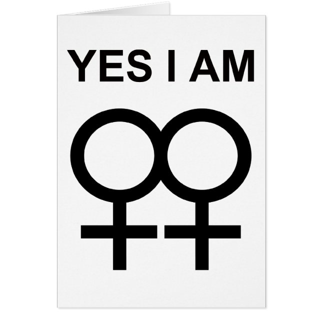 yes, i am a lesbian (Front)
