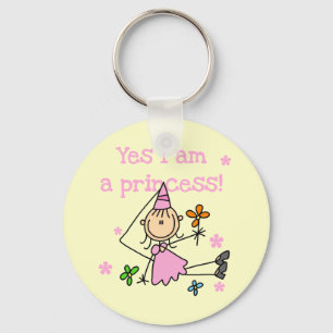 Yes I am a Princess Key Ring