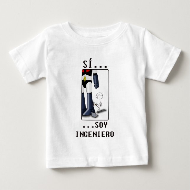 Yes, I am engineer Baby T-Shirt (Front)