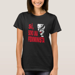 Yes, I am feminist, for engaged men and women Prem T-Shirt