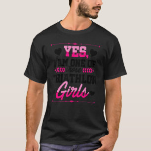 Yes I Am One Of These Triathlon Girls Running Swim T-Shirt