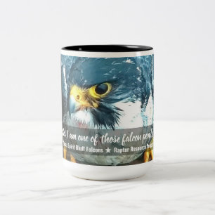Yes, I am one of those falcon people! Two-Tone Cof Coffee Mug