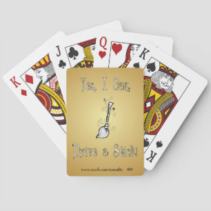 Yes, I Can Drive a Stick! Playing Cards