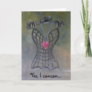 "Yes I cancan" Holiday Card